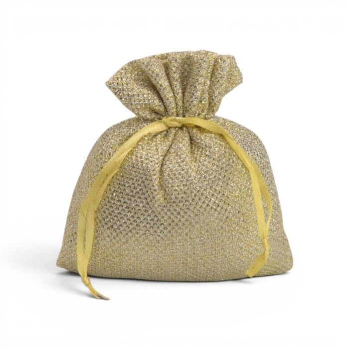 SACCHETTO ORO 10X13CM